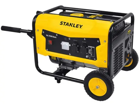Stanley 604800020 / Generátor / 3100W / 2x 230V / benzínový