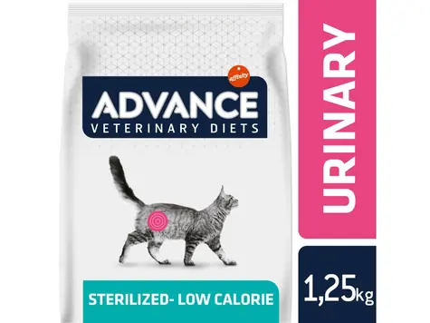 ADVANCE-VD Cat Avet Cat Sterilized Urinary Low Calorie 1.25kg / Diétne krmivo (granule) / pre kastrované mačky