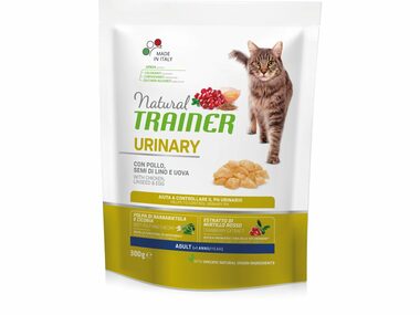 Trainer Natural Cat URINARY kuracie 300g / Granule pre mačky / pre dospelé mačky staršie ako jeden rok na močové cesty