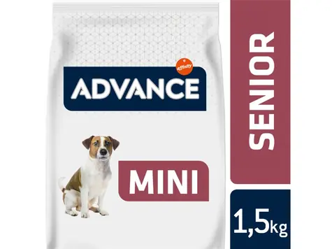ADVANCE DOG MINI Senior 1.5kg / Granule pre psov / pre psieho seniora