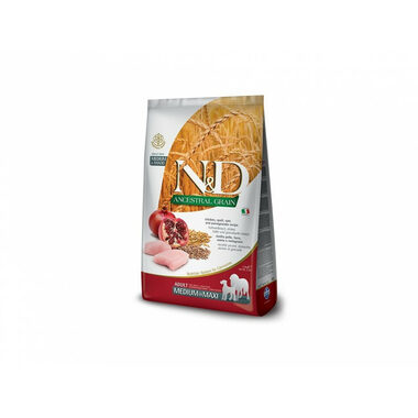 N&amp;D Low Grain Adult Chicken &amp; Pomegranate 12kg / Krmivo pre dospelých psov stredných a veľkých plemien