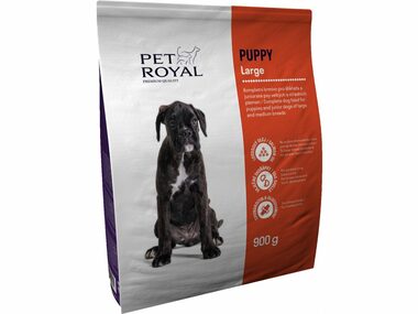 Pet Royal Puppy Large 900g / Kompletné krmivo pre šteňatá veľkých plemien