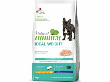Trainer Natural Weight care Mini hydinové mäso 7kg / Kompletné krmivo pre dospelých psov malých a mini plemien