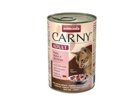 Animonda Carny konzerva pre mačky morka+krevety 400g