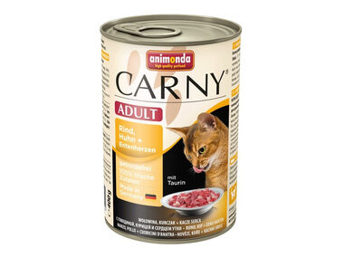 Animonda Carny konzerva pre mačky kura+kačica 400g