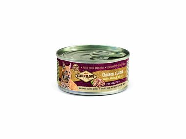 Carnilove WMM Chicken &amp; Lamb for Adult Cats 100g / Konzerva pre mačky