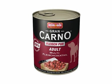 Animonda GranCarno Adult konzerva pre psov hovädzie+srdce 400g