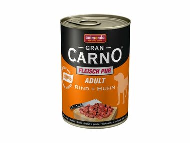 Animonda GranCarno Adult konzerva pre psov hovädzie + kura 800g