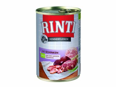 Finnern Rinti konzerva pre psov šunka 400g