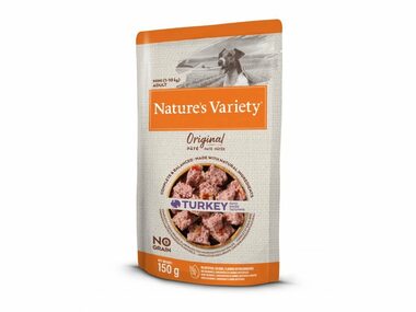 Nature´s variety original pre malé psy s morkou 150g / Kapsička pre psov