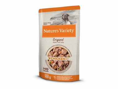 Nature´s variety original pre malé psy s kuracím 150g / Kapsička pre psov