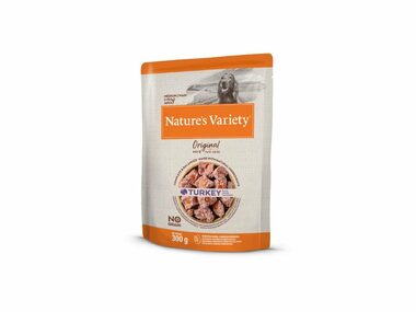 Nature´s variety original pre stredné psy s morkou 300g / Kapsička pre psov
