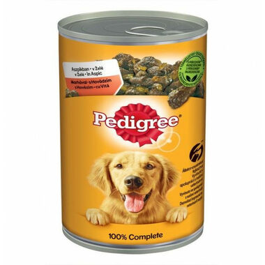 Pedigree s hovädzím mäsom v žele 400g / Konzerva pre psov
