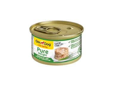 GIMBORN GimDog Little Darling PURE DELIGHT CHICKEN WITH LAMB 150g / Konzerva pre psov