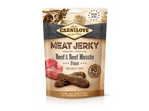 Carnilove Jerky hovädzí filet 100 g
