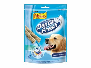 PURINA Friskies DentalFresh 3 v 1 'M' 180g / Maškrty pre psov