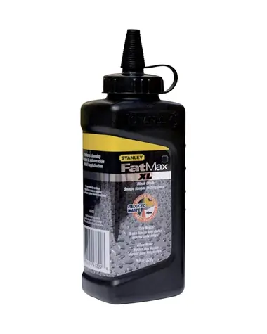 Stanley 9-47-822 / Prášková krieda / čierna / 225g