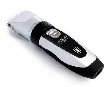 Adler AD 2823 biela / Strihací strojček na psy / tichý chod / 4 nástavce 