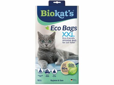 Biokat's ECO BAGS vrecká do mačacích toaliet XXL 12ks