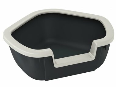 Ferplast WC DAMA / 57.5 x 51.5 x 22 cm a znížený vchod 14.5 cm na výšku