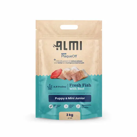 ALMI Puppy & Mini Junior 3kg / Granule pre psov / pre šteňatá všetkých plemien a gravidné a dojčiace suky 