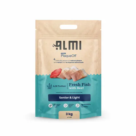 ALMI Senior & Light 3kg / Granule pre psov / pre dospelých aj starších psov s nadváhou