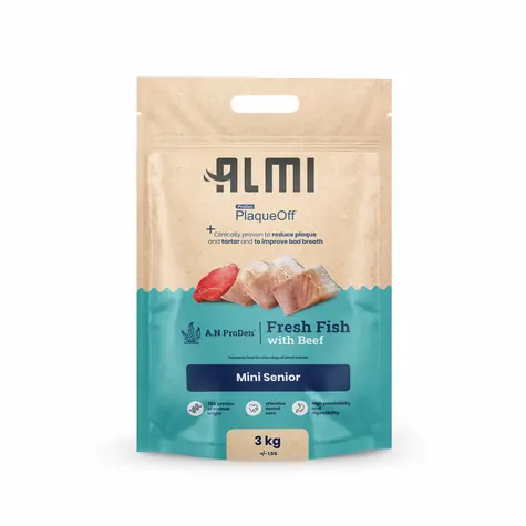 ALMI Mini Senior 3kg / Granule pre psov / pre malé plemená 