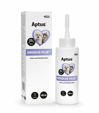 Aptus Orisolve PLUS 100ml / Roztok na čistenie uší pre psy a mačky