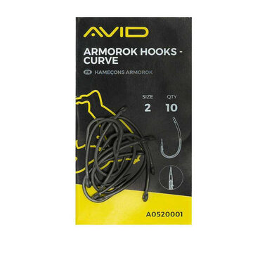 AVID Háčik Armorok Curve Barbless Veľkosť 8 10ks