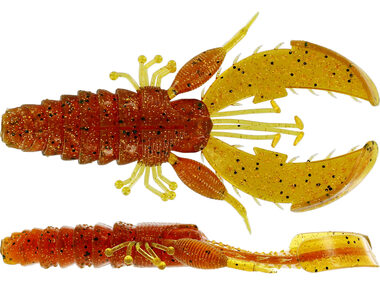 Westin Gumová nástraha CreCraw Creaturebait 8,5cm 7g Motoroil Pepper 5ks