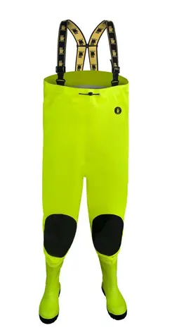 PROS Brodiace nohavice MAX Fluo žlté 39
