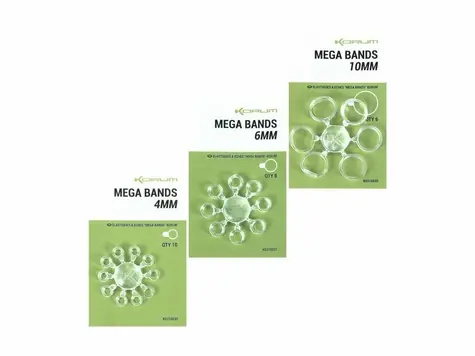 KORUM Krúžok Mega Bands 8mm 8ks