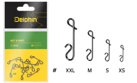 Delphin Bezuzlová spojka Not a Knot C-02 Veľkosť S 10ks