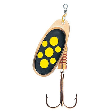 Effzett Trblietka Standard Spinner 6g Veľkosť 3 Black Yellow