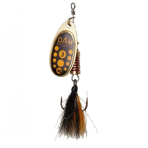 Effzett Trblietka Standard Spinner Dressed 10g Veľkosť 4 Blacky