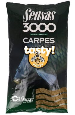 Sensas Vnadiaca zmes 3000 Carp Tasty Honey 1kg