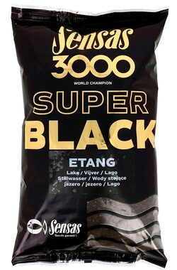 Sensas Vnadiaca zmes 3000 Super Black Etang (Jazero-čierna) 1kg