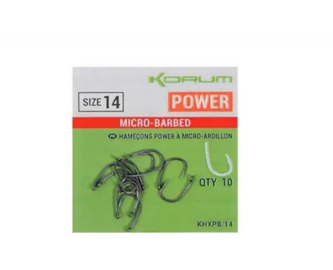 KORUM Háčik Xpert Power Micro Hooks Veľkosť 16 10ks