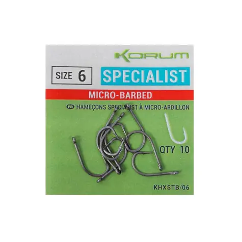 KORUM Háčik Xpert Specialist Micro Hooks Veľkosť 14 10ks