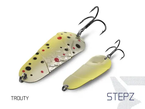 Delphin Trblietka STEPZ StripSCALE 7cm 10g TROUTY