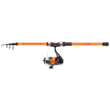 Saenger Sada prútov s navijakom Newcomer Set II 2,1m 15-40g Oranžová