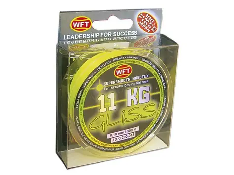 WFT Šnúra GLISS KG Yellow 150m 0,25mm 19kg