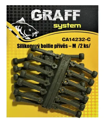 Graff Silikónový boilie príves M Hnedý 2ks