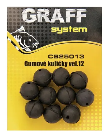 Graff Gumové guličky Veľkosť 12 10ks