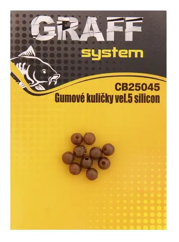 Graff Silikónové guličky Veľkosť 5 10ks