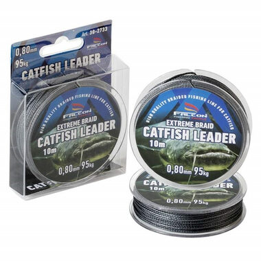 Falcon Šnúrka Catfish Leader Extreme Braid 10m 0,90mm 120kg