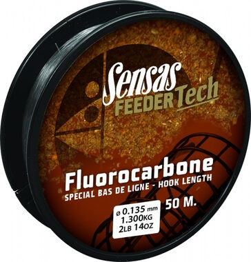 Sensas Fluorocarbon Feeder-Tech 50m 0,196mm 2,69kg