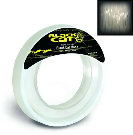 Black Cat Vlasec Mono Leader 50m 1,20mm 68kg 150lb