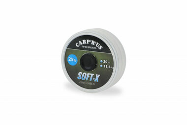 Carp´R´Us Šnúrka Soft-X Olive Green 20m 0,23mm 15lb