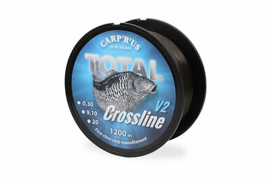 Carp´R´Us Vlasec Total Crossline V2 Brown 1200m 0,30mm 9kg